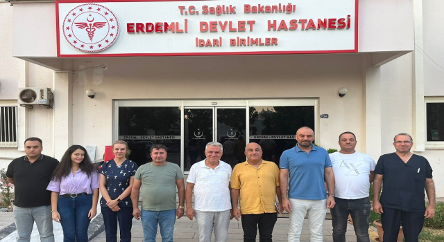 ALİ ÖZ VE ÜSTAT GÖKTAŞ BAŞARILI BAŞHEKİMİ ZİYARET ETTİLER