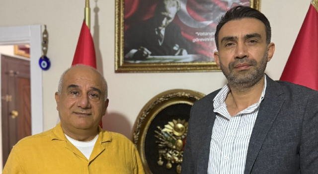 ÜSTAT GÖKTAŞ’I AK PARTİ İL BAŞKANI ALDEMİR ZİYARET ETTİ