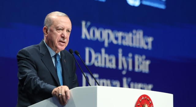 ERDOĞAN: “Kooperatifler, yerel kalkınmanın temel aktörüdür”