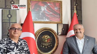 Hüdapar Mersin İl Başkanı Tahirhan UYSAL ve çalışma arkadaşları Üstat Göktaş’a nezaket ziyaretinde bulundu