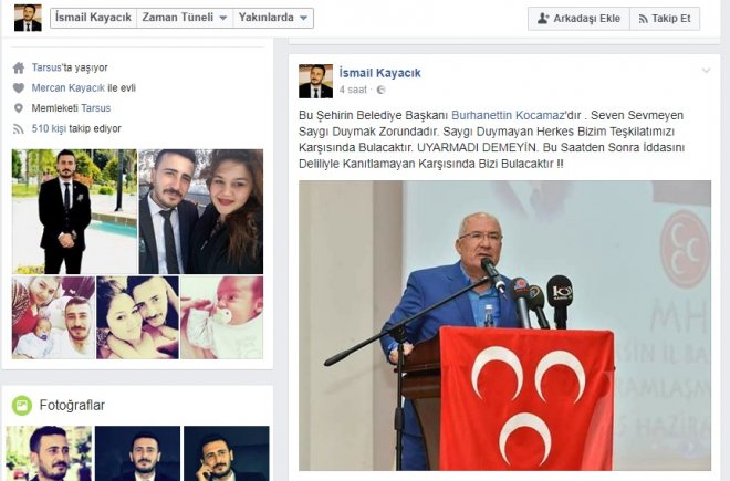 Bahceli Nin Basin Danismani Gazeteci Ahmet Tasgetiren I Tehdit Etti