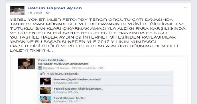 HAŞMET AYSAN CEM CELİL LALE'Yİ LALE YAPTI