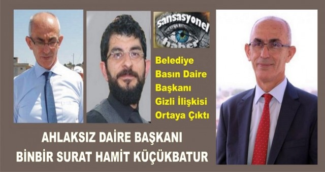 GAZETECİNİN BASIN DAİRE BAŞKANI İSYANI