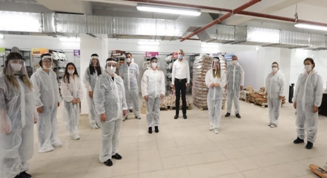 Belediye çalışanları gönüllü seferberliğine katıldı