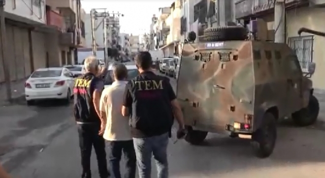 MERSİN BÜYÜKŞEHİR ÇALIŞANI 10 KİŞİYE PKK/KCK GÖZALTISI