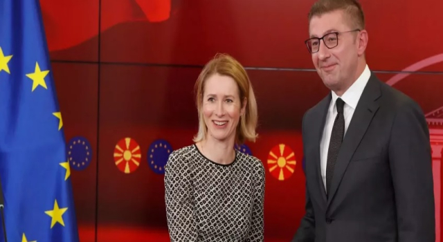 AB dış politika şefi Kallas: 'Kuzey Makedonya Avrupa Birliği'ne aittir'