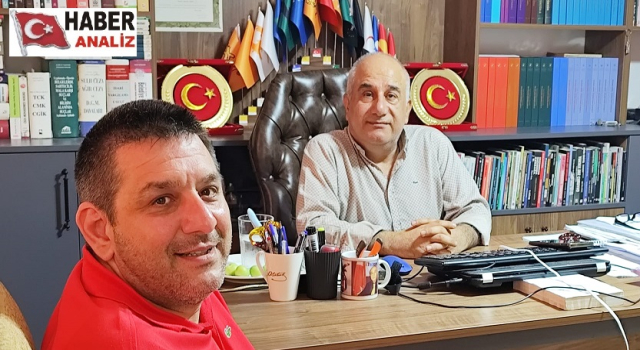 ÜNLÜ HUKUKÇU AV.BURAK CANLI ÜSTAT GÖKTAŞ’A NEZAKET ZİYARETİNDE BULUNDU