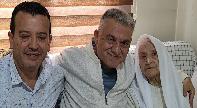 ALİ ÖZ ÜSTAT GÖKTAŞ'IN 102 YAŞINDAKİ ANNESİNİ ZİYARET ETTİ