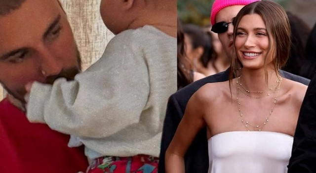 Justin Bieber babalığın tadını çıkarıyor