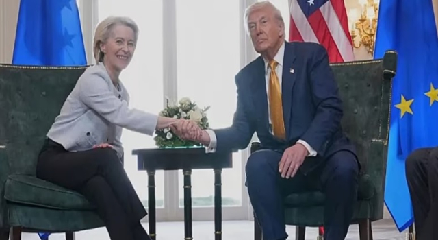 Von der Leyen: 'AB-ABD gümrük anlaşması, ticaret savaşını önledi'