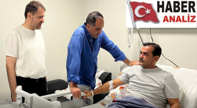 ALİ KIRATLI SEÇİM BÖLGESİNDE HASTA ZİYARETLERİNDE