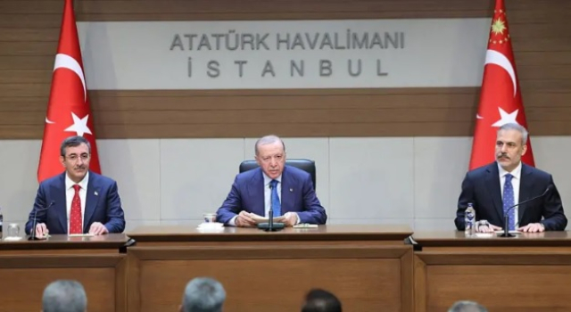 Cumhurbaşkanı Erdoğan'dan Özel'in 'Trump'ın oğluyla pazarlık' iddiasına sert yanıt: Sağır duymaz, uydurur