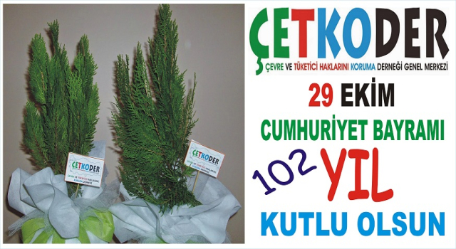 ÇETKODER'DEN ANLAMLI 29 EKİM KUTLAMASI