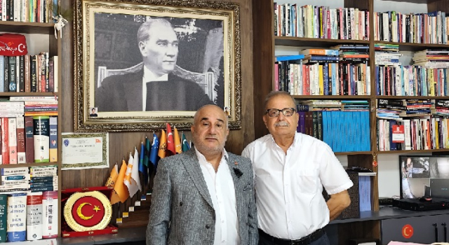 DEMOKRAT PARTİ İL BAŞKANI HALİL YALIN'DAN GÖKTAŞ'A NEZAKET ZİYARETİ