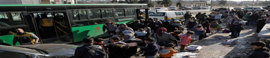 SDG 400 savaşçısı ile Halep'ten çekildi