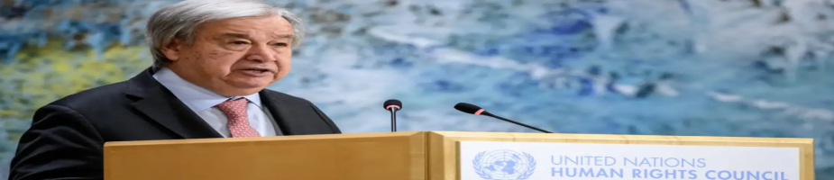 BM'den "İnsan hakları çökerse her şey yıkılır" uyarısı