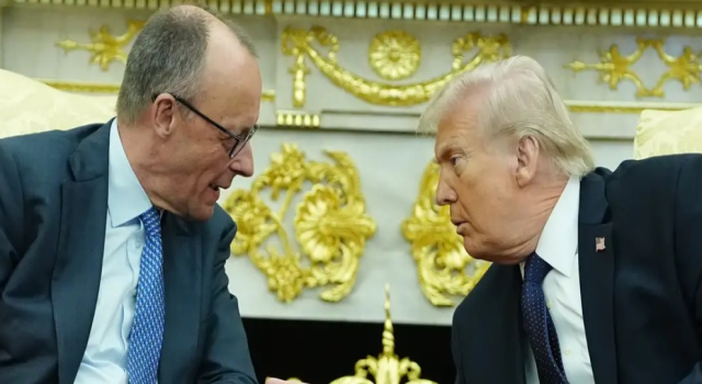 Trump'tan Almanya Başbakanı Merz'e İran tepkisi