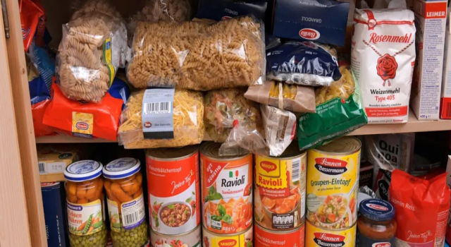 Almanya'da acil durum gıda stoku planı
