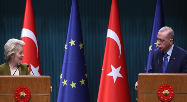 Cumhurbaşkanı Erdoğan, von der Leyen ile görüştü: 'Gümrük Birliği güncellenmeli, Hürmüz açılmalı'