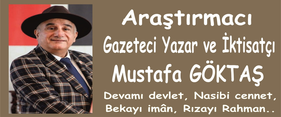 GAZETECİ YAZAR MUSTAFA GÖKTAŞ YAZDI: ÖĞRETMENE VAR DA, SAĞLIK ÇALIŞANI VE MEMURLARA YOK MU?