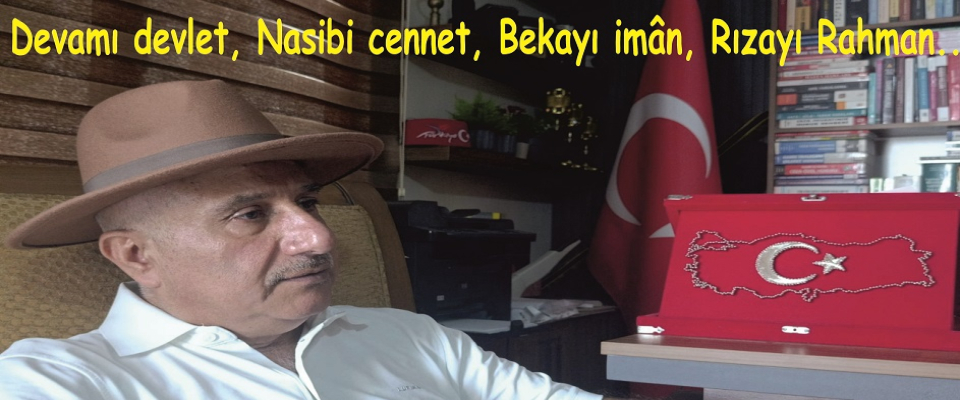 GAZETECİ YAZAR MUSTAFA GÖKTAŞ YAZDI: Şahsiyetli ve "Dümdüz" Duruşun Erdemi