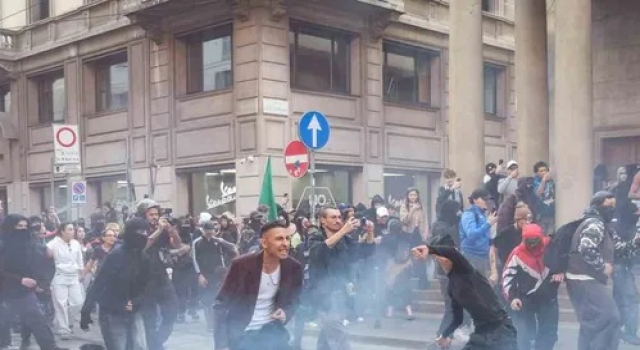 Hayat pahalılığı protestoları: Milano’da 50 gözaltı, Torino ve Bologna’da da çatışma