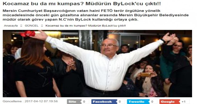 Burhanettin Kocamaz bu da mı kumpas? Müdürün ByLock'cu çıktı!!