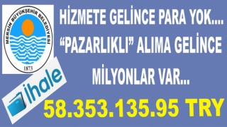 Vay babam Vay... Yılın ilk 5 ayında 58 milyon üzeri pazarlıklı alım yapmışlar..