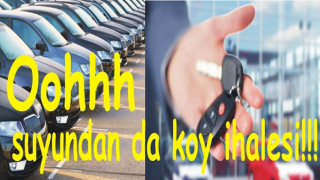 17 MİLYONLUK ARAÇ KİRALAMASI YAPILDI