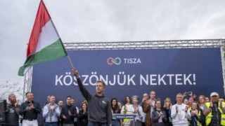 Macar muhalefet lideri Magyar, Budapeşte mitinginde