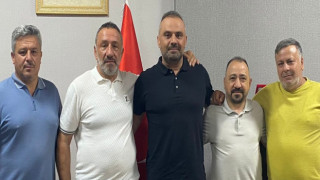 ERDEMLİ'NİN ÇALIŞKAN MUHTARLARI ÇALIŞKAN BAŞHEKİMİ ZİYARET ETTİLER