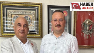 ÜSTAT GÖKTAŞ'IN BU GÜNKÜ ZİYARETÇİSİ AK PARTİ İLÇE BAŞKANI ÇOKKESER