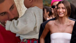 Justin Bieber babalığın tadını çıkarıyor