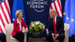 Von der Leyen pazar günü Trump ile görüşecek