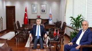 MERSİN VEKİLLERİ VALİ TOROS’U ZİYARET ETTİ
