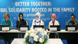 Emine Erdoğan, BM’de “Birlikte Daha İyiye: Aileden Başlayan Küresel Dayanışma” etkinliğine katıldı
