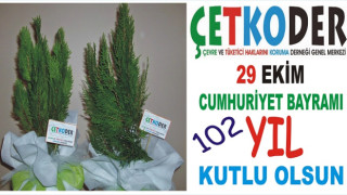 ÇETKODER'DEN ANLAMLI 29 EKİM KUTLAMASI