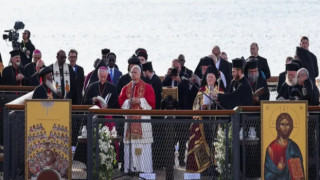 Papa'nın Türkiye ziyareti: İznik'te dua töreni