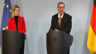 Kallas, Ukrayna ve Arktik gündemiyle Berlin’de Pistorius’la görüştü