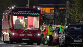 Londra'da Yahudi mahallesinde ambulanslar ateşe verildi