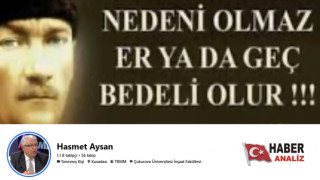 DOĞRULUK VE DÜRÜSTLÜK TİMSALİ HALDUN HAŞMET AYSAN'A AHLAKSIZ SALDIRILAR