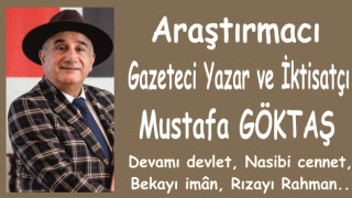 GAZETECİ YAZAR MUSTAFA GÖKTAŞ YAZDI: ÖĞRETMENE VAR DA, SAĞLIK ÇALIŞANI VE MEMURLARA YOK MU?