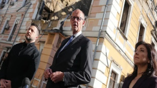 Merz Kiev'de 1,3 milyar euroluk paket açıkladı