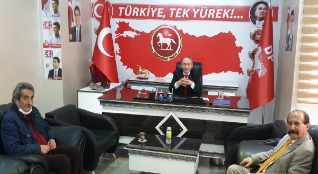 MERSİN DEMOKRAT PARTİDE YENİ ZİYARETÇİLER