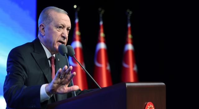 Erdoğan: “Hedefimiz ithalatı düşürerek, enerji faturamızı hafifletmek ve Türkiye'yi ihracatçı bir ülke yapmaktır”