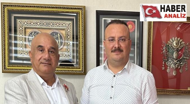 ÜSTAT GÖKTAŞ'IN BU GÜNKÜ ZİYARETÇİSİ AK PARTİ İLÇE BAŞKANI ÇOKKESER