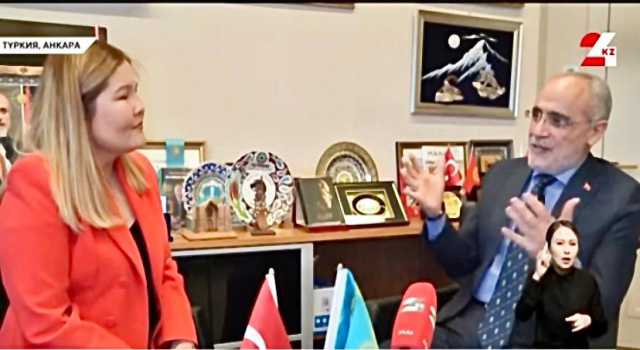 Yalçın Topçu, Kazakistan 24KZ-Tv’de önemli açıklamalar yaptı