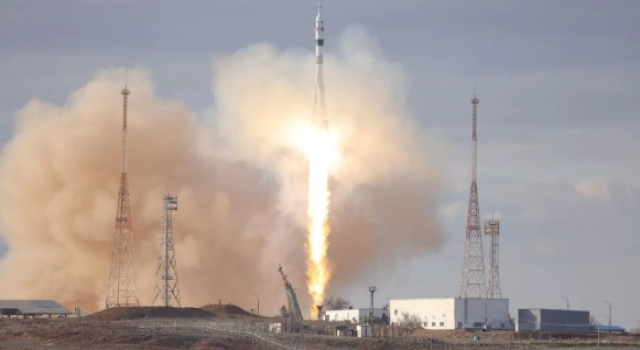 Rus Progress-MS-31 kargo aracını taşıyan Soyuz-2.1a roketi Baykonur’dan fırlatıldı