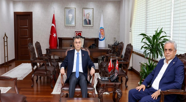 MERSİN VEKİLLERİ VALİ TOROS’U ZİYARET ETTİ