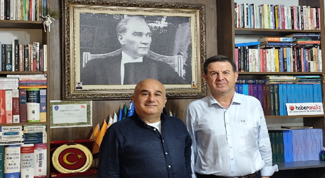 SEVİLEN İŞ İNSANI YAYINCI SİNAN KOÇ ÜSTAT GÖKTAŞ’A NEZAKET ZİYARETİNDE BULUNDU